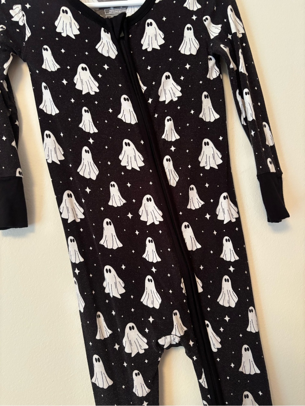 Posh Peanut Ghost Glow in the Dark Bamboo Zippy